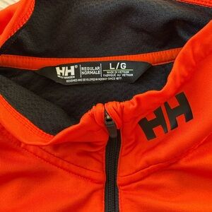Helly Hansen Men's Large Vibrant Zip-Up Sweater